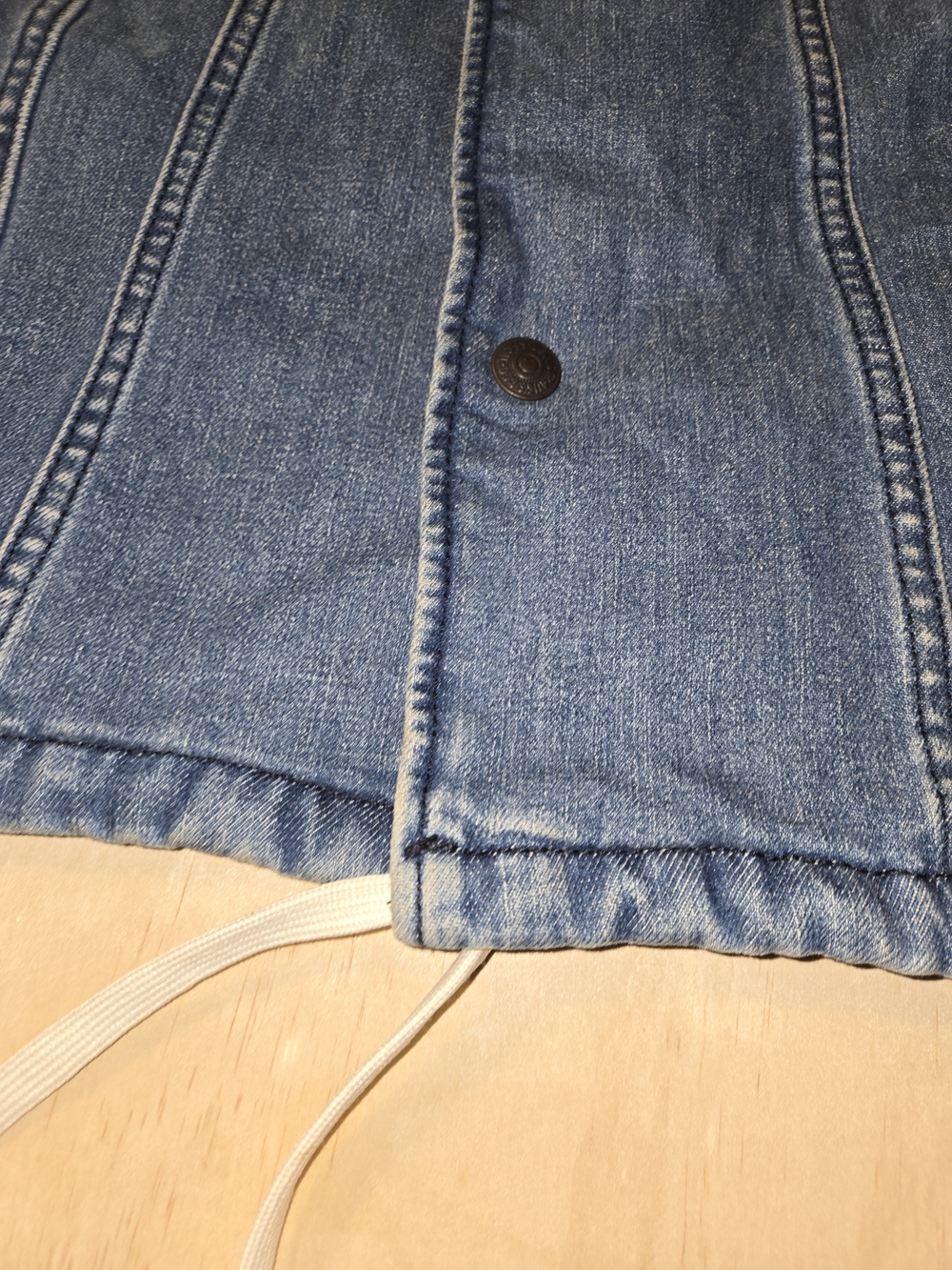 Levi's Men's Blue Denim Trucker Jacket Size M ... Big E - Picture 5 of 10